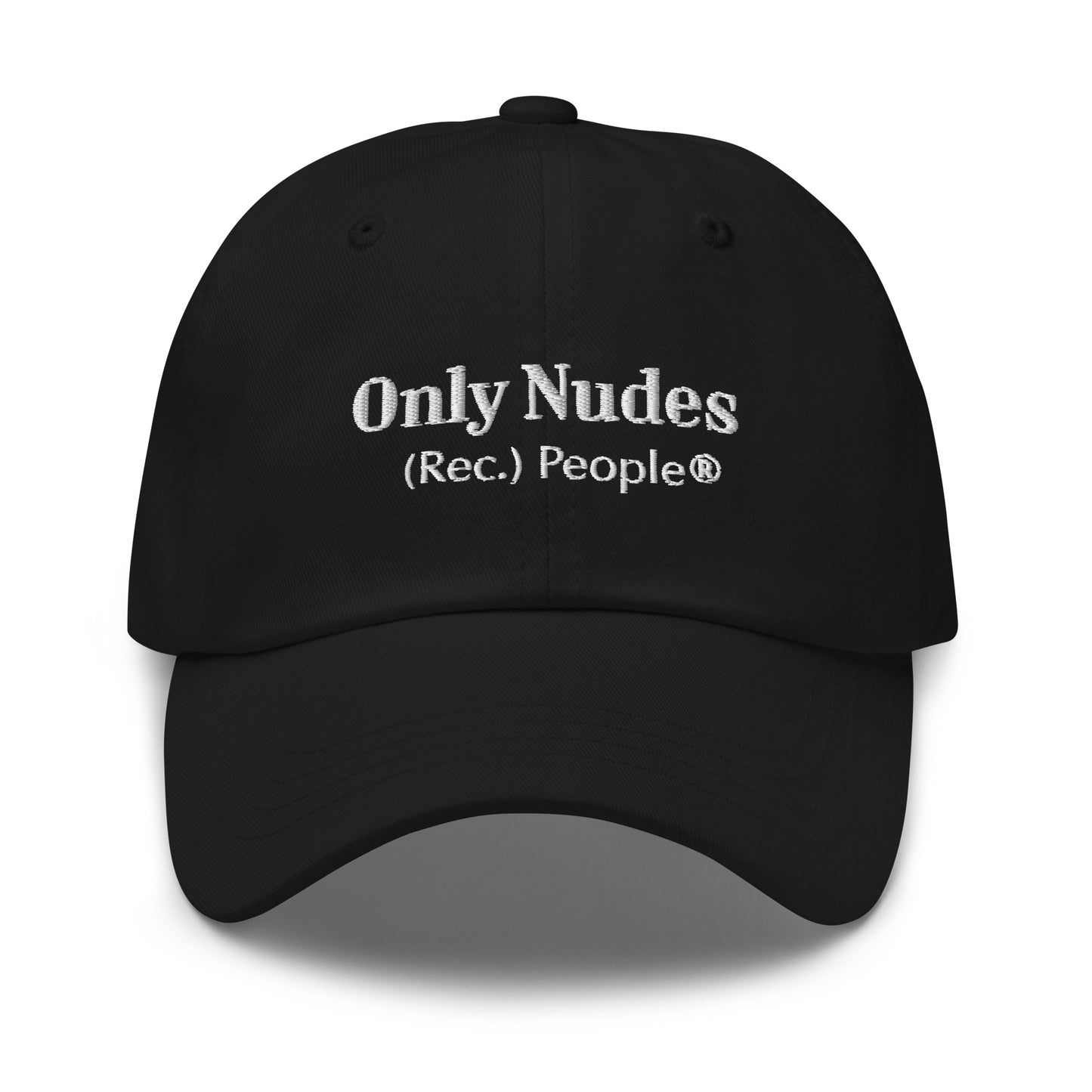 Only Nudes gorra classic baseball negra