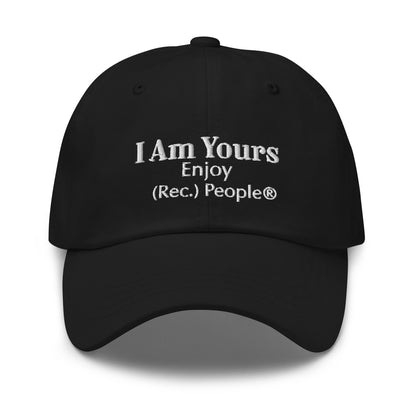 I Am Yours Classic baseball mensaje blanco (5 colores)