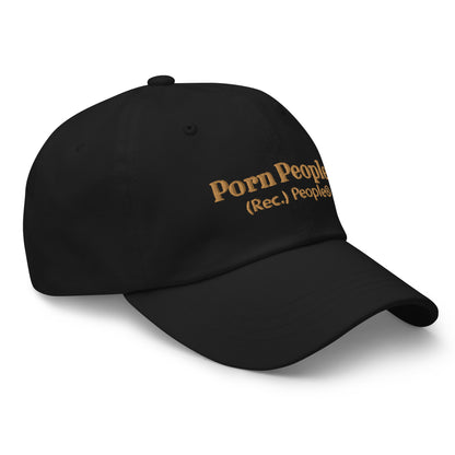 Porn People Gold Couture gorra classic baseball negra