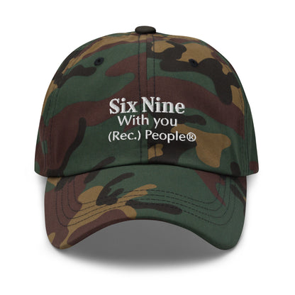 Six Nine Classic baseball mensaje blanco (5 colores)