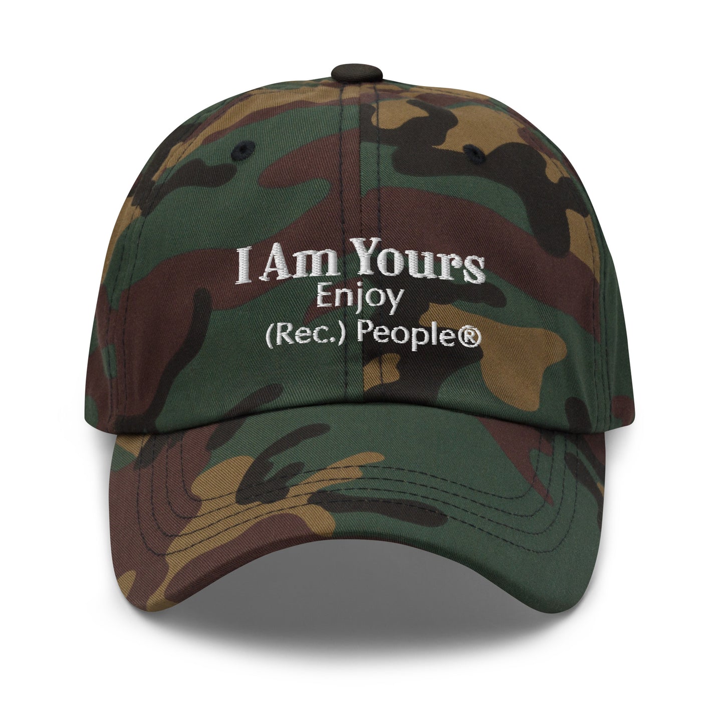 I Am Yours Classic baseball mensaje blanco (5 colores)