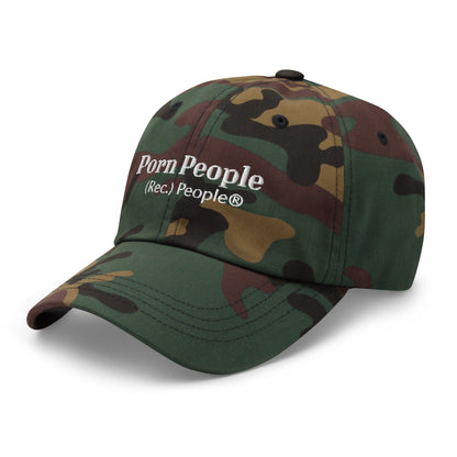 Porn People gorra classic baseball camuflaje