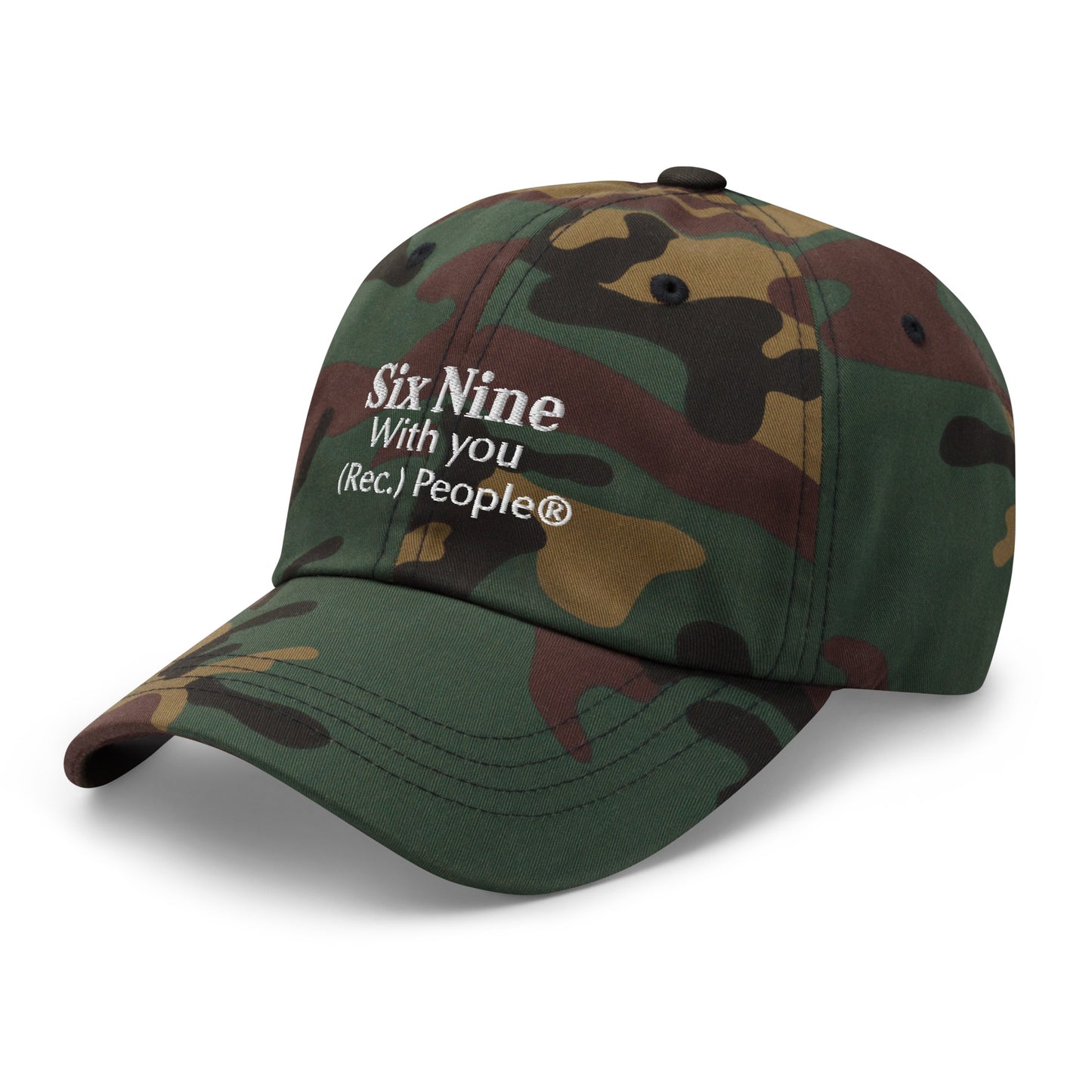 Six Nine Classic baseball mensaje blanco (5 colores)