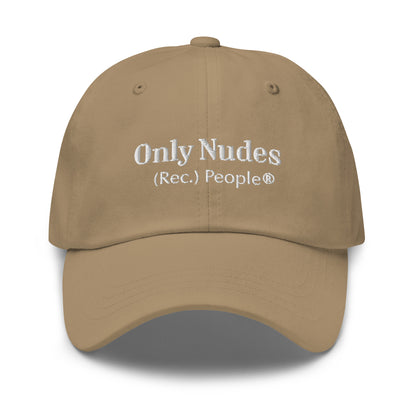 Only Nudes gorra classic baseball beige