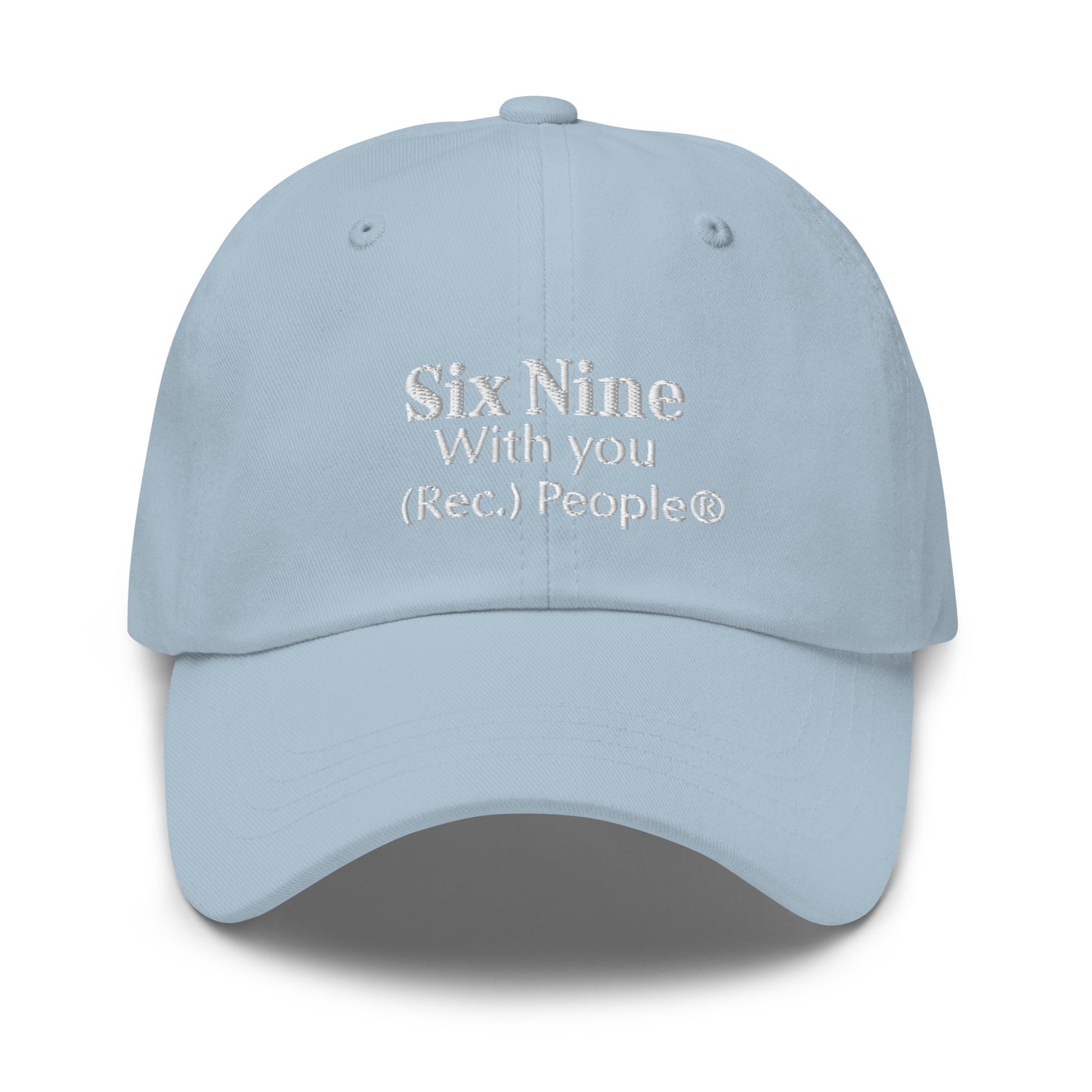 Six Nine Classic baseball mensaje blanco (5 colores)