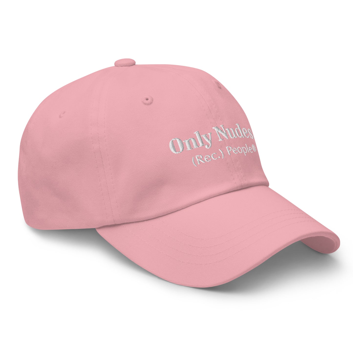 Only Nudes gorra classic baseball rosa