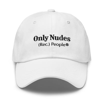 Only Nudes gorra classic baseball blanca