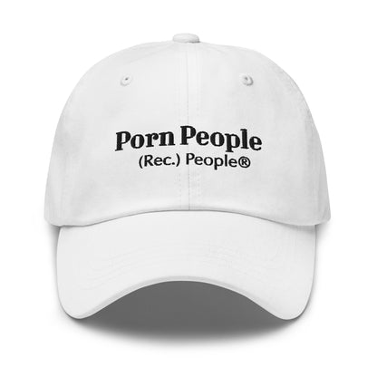 Porn People gorra classic baseball blanca