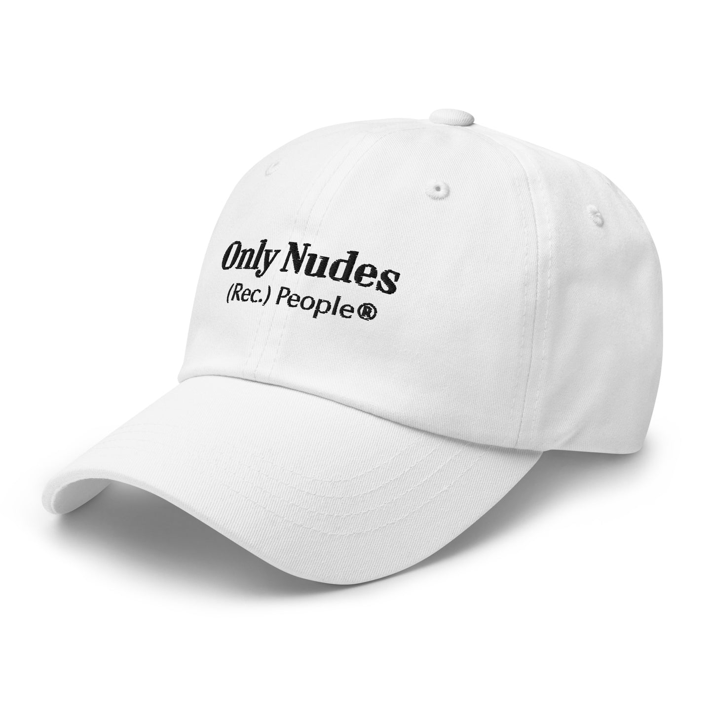 Only Nudes gorra classic baseball blanca