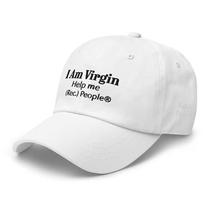 I Am Virgin gorra classic baseball blanca