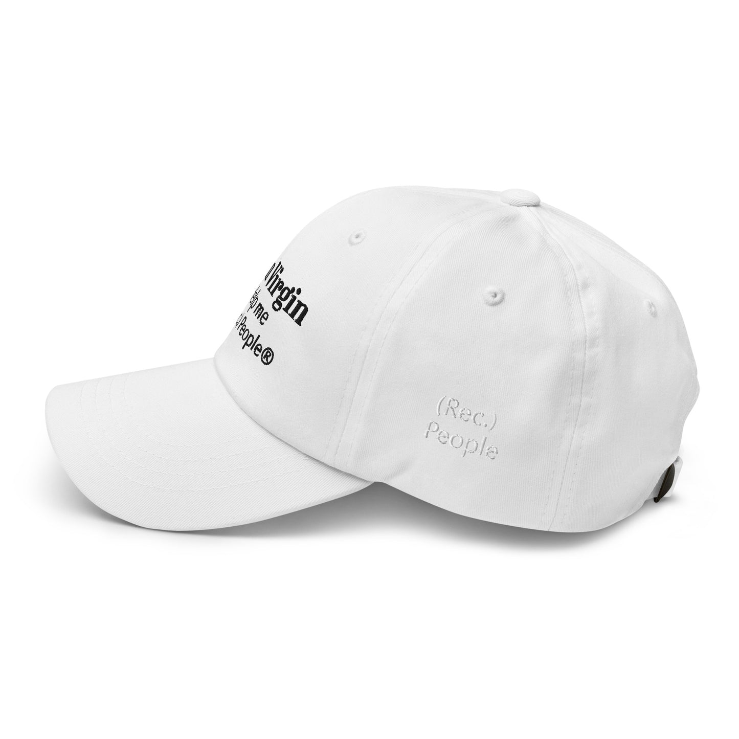 I Am Virgin gorra classic baseball blanca