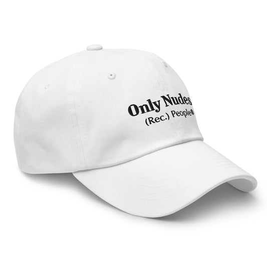 Only Nudes gorra classic baseball blanca