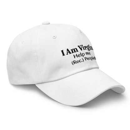 I Am Virgin gorra classic baseball blanca