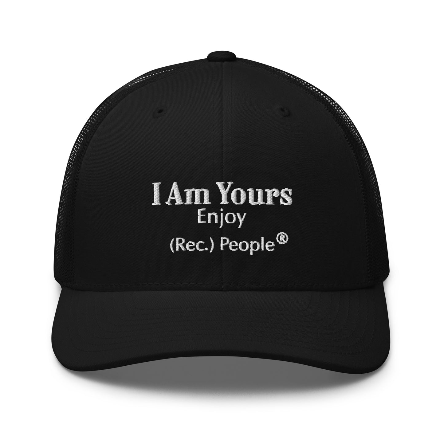 I Am Yours gorra trucker mensaje blanco (3 colores)