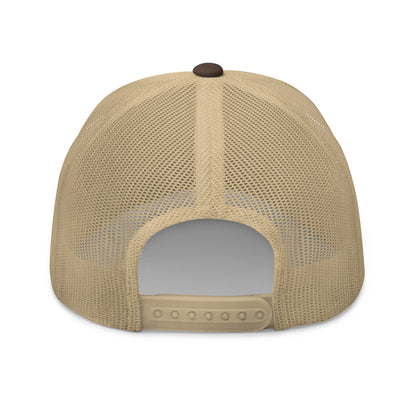 Only Nudes gorra trucker marrón/beige