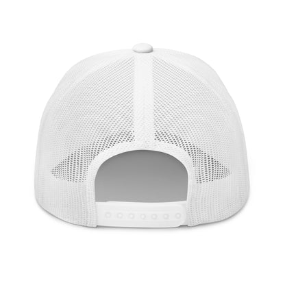 Porn People Gold Couture gorra trucker blanca