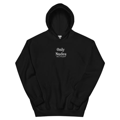 Only Nudes sudadera capucha negra