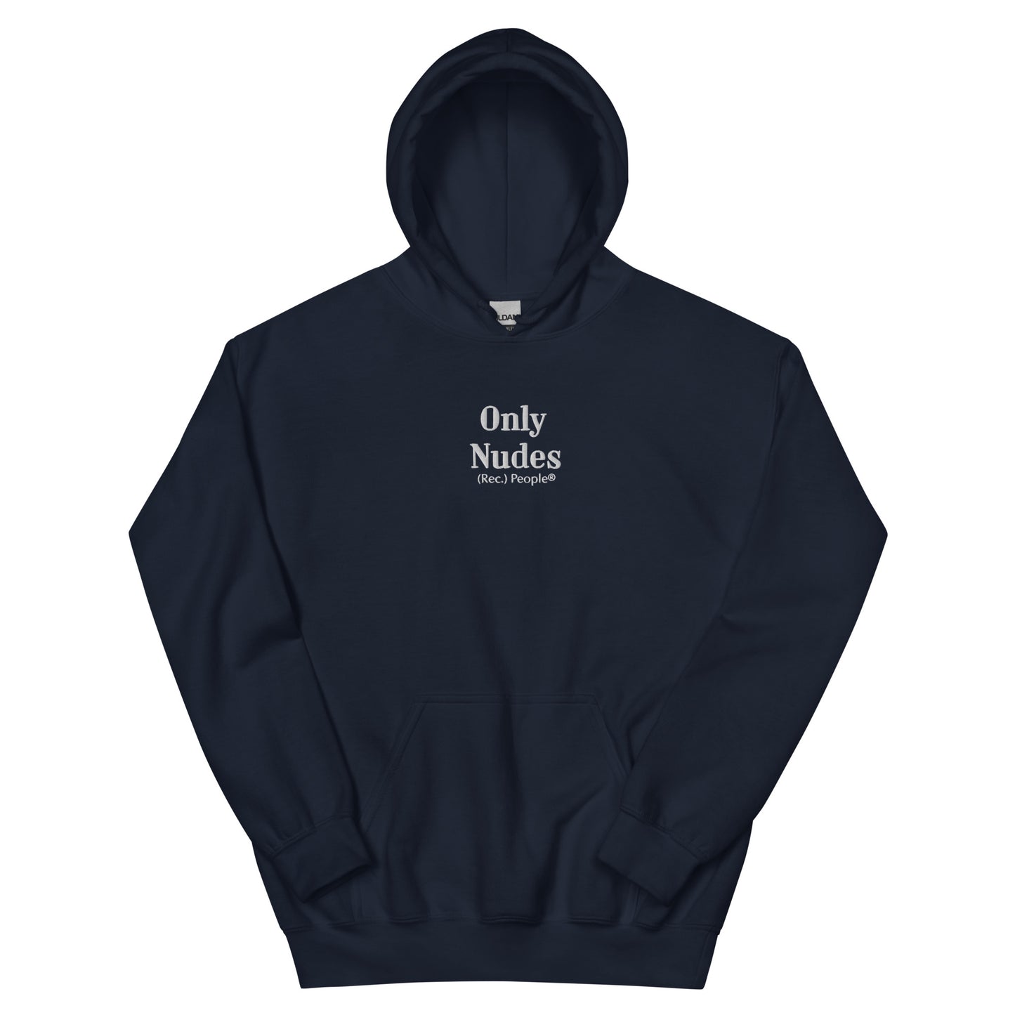 Only Nudes sudadera capucha azul